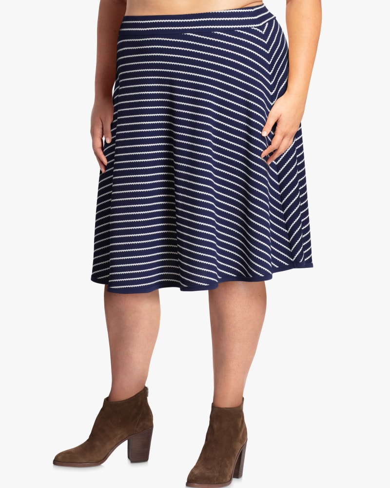 Front of plus size Sweeney Circle Skirt by Molly&Isadora | Dia&Co | dia_product_style_image_id:117351